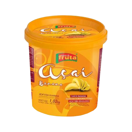 ACAI MAIS FRUTA 500G BANANA