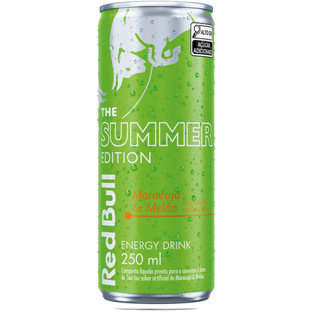 ENERGÉTICO RED BULL MELÃO&MARACUJÁ 250ML