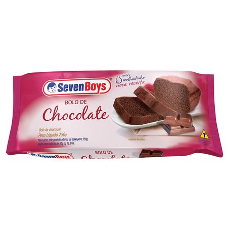 BOLO CHOCOLATE SEVEN BOYS