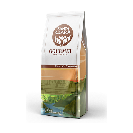 CAFE SANTA CLARA GOURMET S/CANASTRA 250G