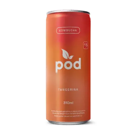 KOMBUCHA TANGERINA 310ML - POD