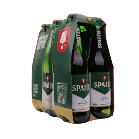 Cerveja Spaten Long Neck 355ml C/6 360-9