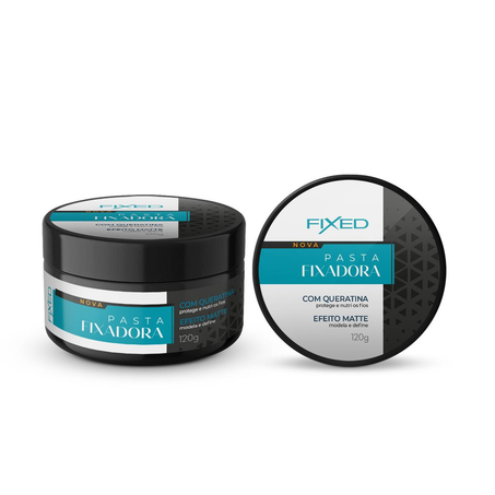 Pomada Capilar Fixadora Fixed 120g - Queratina