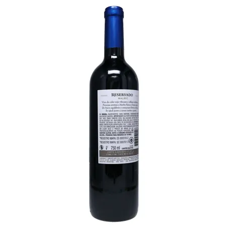 Vinho Chileno Concha y Toro Reservado Malbec 750ml 360-16