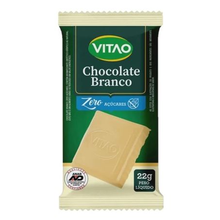 Choc Vitao 22g Zero Chocolate Branco