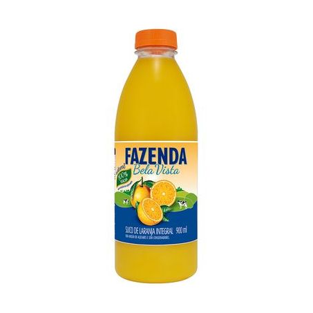 SUCO NATURAL LARANJA  FAZENDA 900ML