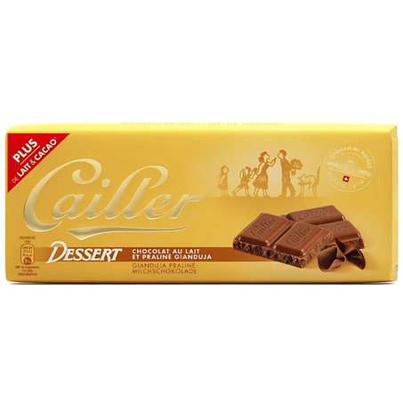 CHOCOLATE SUICO CAILLER GIANDUJA 100G