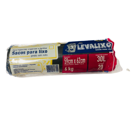 Saco Para Lixo Giromix Rolo 30l 20un 
 