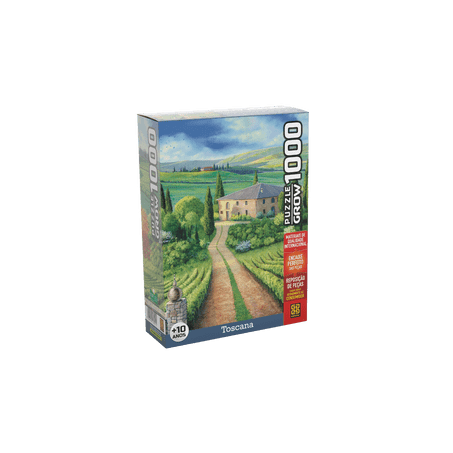 Brinquedo Grow Puzzle Toscana 1000 Peças