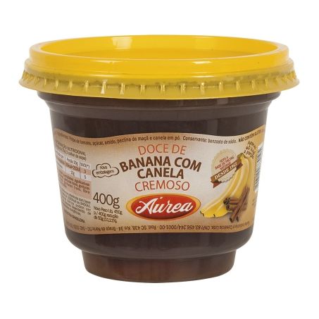 Doce de Banana com Canela Aurea Pote 400G