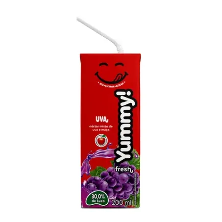 Suco Néctar Yummy Uva 200ml
