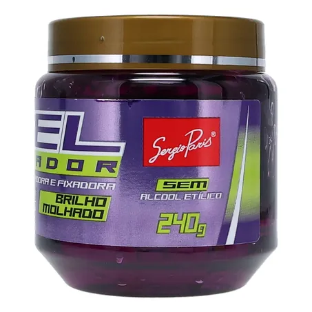 Gel fixador sergio paris brilho m.media 360-7