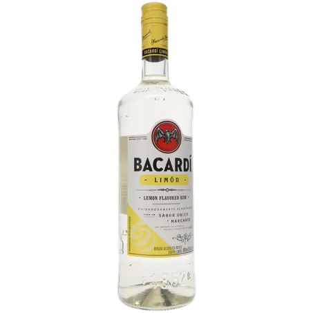 Bebida Bacardi Alcoólica Mista Rum Limón Vidro 980ml 
  360-34