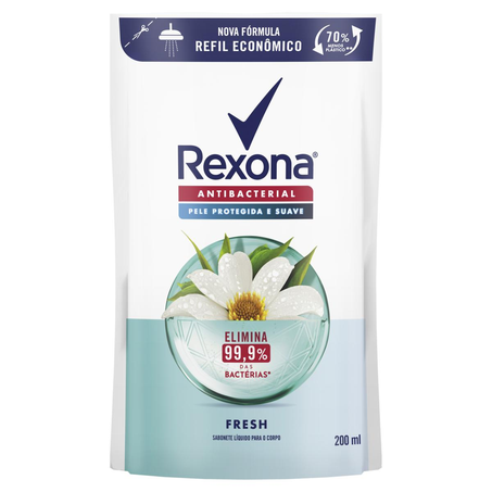 Sab.rexona Antibac.fresh 200ml Refil