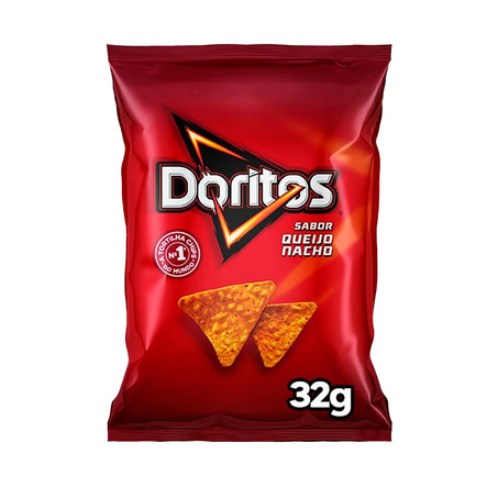 Salgadinho Elma Chips 32g - Queijo Nacho