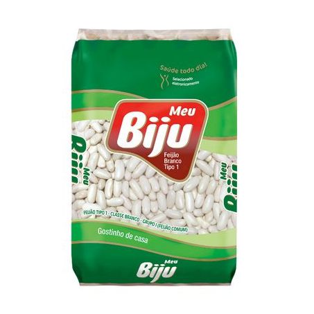 FEIJAO BIJU BRANCO TP1 500G