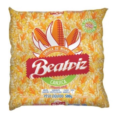 Canjica beatriz amarela t.1 500g