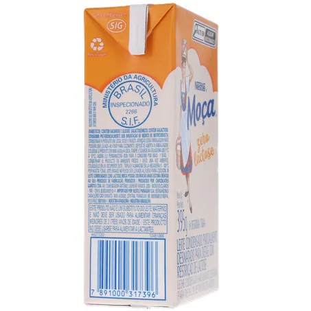 Leite Condensado Moca Zero Lactose 395g | Vila das frutas