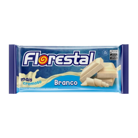CHOC BARRA FLORESTAL 80G BRANCO