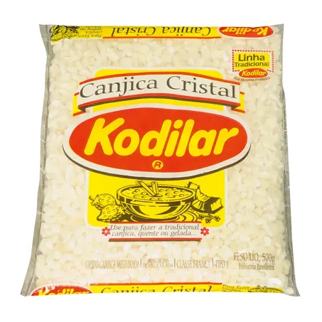 CANJICA KODILAR 500G MILHO BRANCO