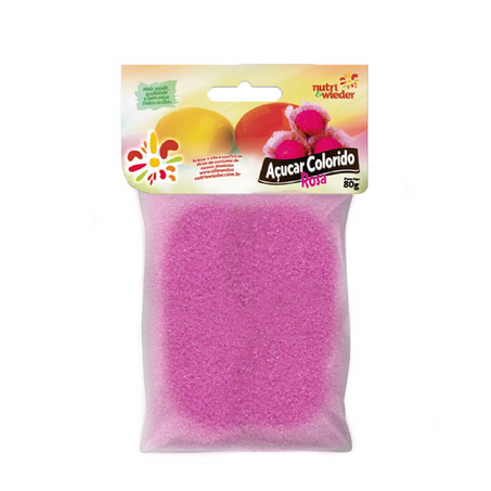 Acucar de cor rosa nutri wieder 80g
