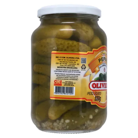 PEPINO OLIVEIRA VD -300G TRADICIONAL 360-30