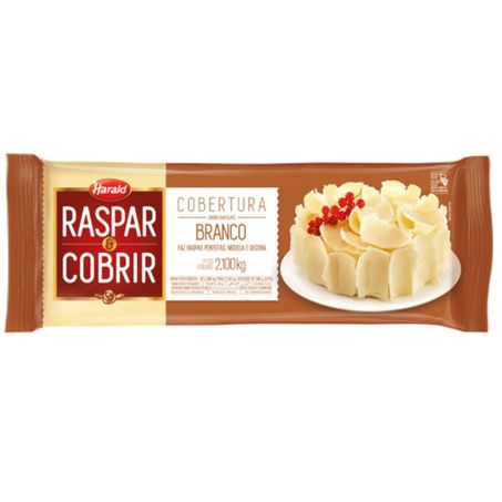 Cobertura harald 2.100kg raspar e cobrir branco