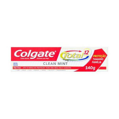 CREME DENTAL COLGATE TOTAL 12 CLEAN MINT 140G