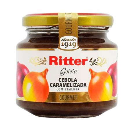 GELÉIA RITTER GOURMET CEBOLA CARAMELIZADA VIDRO 290G