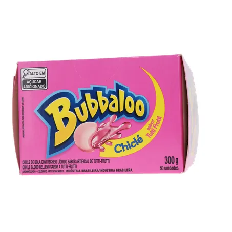 Chicle Bubbaloo Tutti Frutti 60 Unidades 5g 360-1