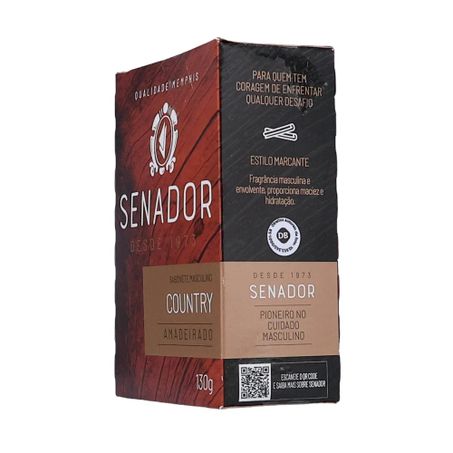 Sabonete Senador Em Barra Country 130g 
  360-6