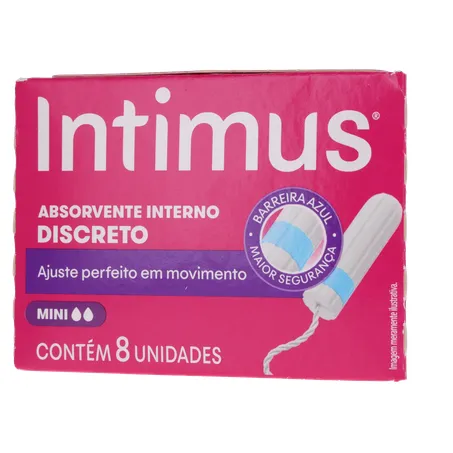 Absorvente Interno Intimus Mini C/ 8UN 360-2