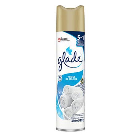 Glade odoriz aero 360ml toque de maciez