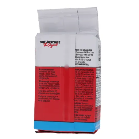 FERMENTO SECO SAF INSTANT PACOTE 125G 360-19