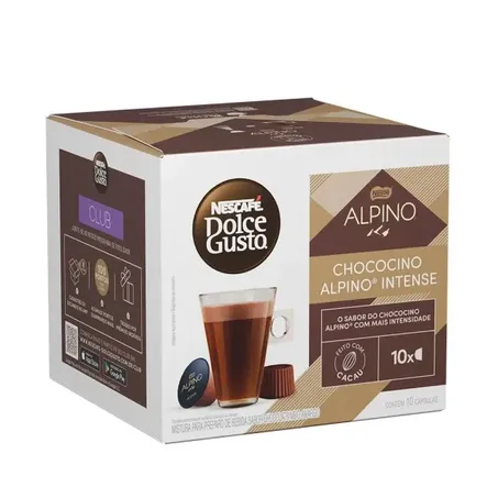 CAFE NESCAFE DOLCE GUSTO CAPSULAS CHOC ALPIN 10UN
