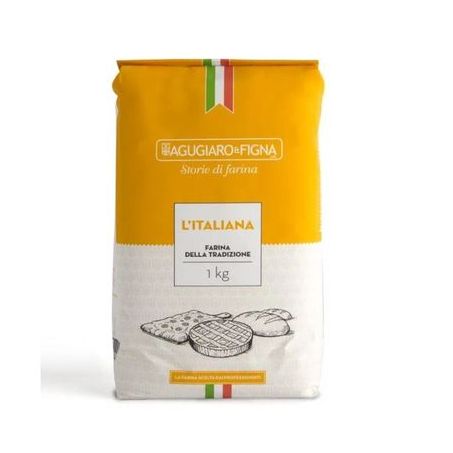 D. FARINHA DE TRIGO AGUGIARO&FIG LA RIMACINATA 1KG