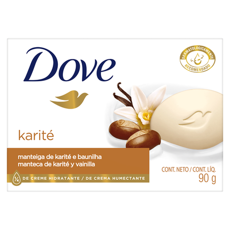 SABONETE DOVE KARITE E BAUNILHA 90G