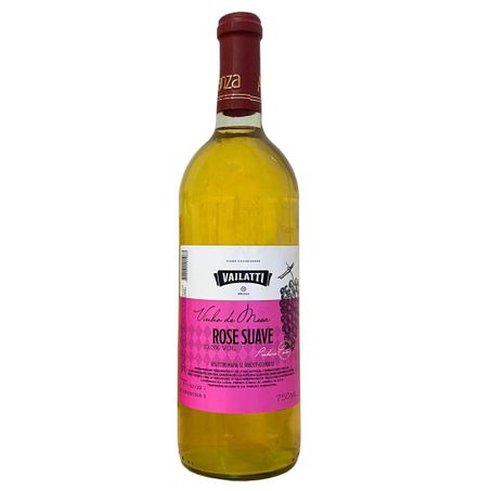 VINHO VAILATTI ROSE DE MESA SUAVE 750ML