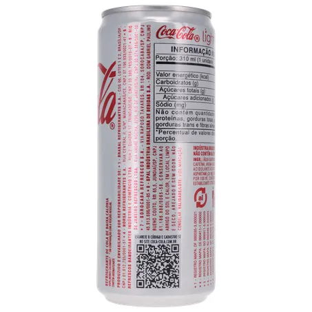Refrigerante Coca Cola Light 310ML 360-13