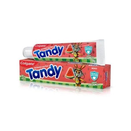 Gel dental infantil tandy melancia 50g