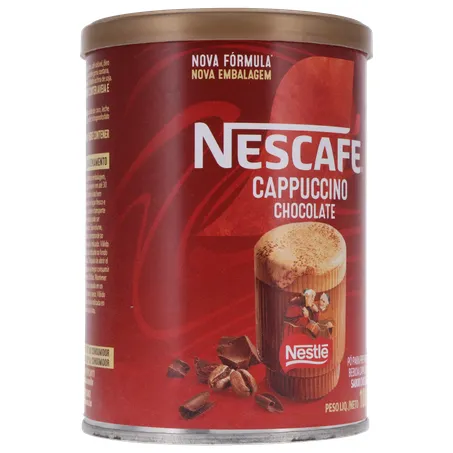 MISTURA CAPPUCCINO NESCAFÉ CHOCOLATE LATA 180G 360-33