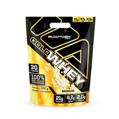 Gold Whey Baunilha Adaptogen 900g