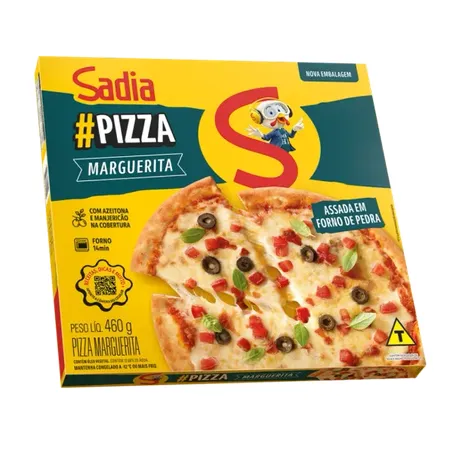 Pizza sadia marguerita 460gr