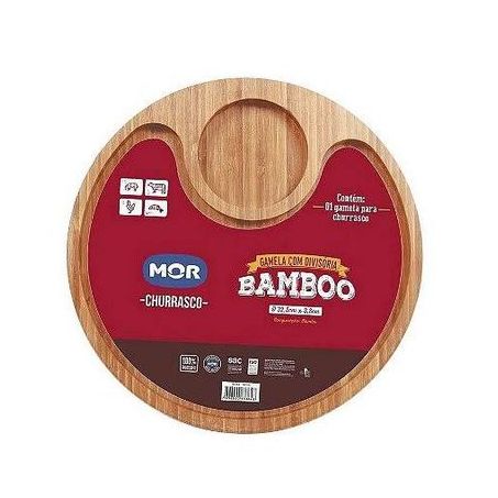 Gamela mor bamboo c/2 divisorias