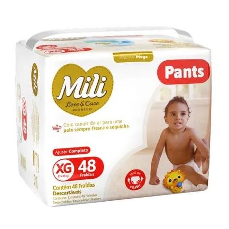 FRALDA MILI LOVE CARE PANTS MEGA XG