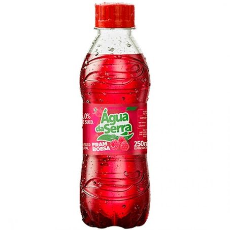 Refrigerante água da serra framboesa garrafa 250ml