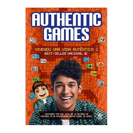 Livro - Authentic Games; Vivendo Uma Vida Autêntica 1UN