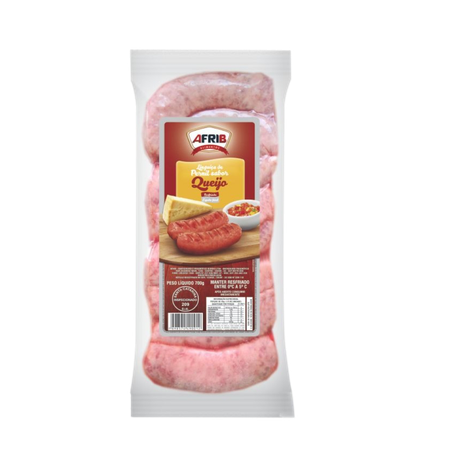 Linguiça de Pernil Afrib com Queijo Embalagem 700G