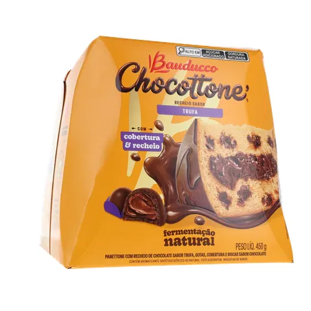 PANETTONE BAUDUCCO CHOCOTTONE TRUFA 500G 360-16