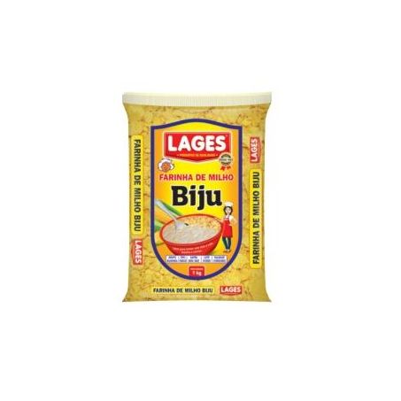 FARINHA DE MILHO LAGES BIJU 1KG